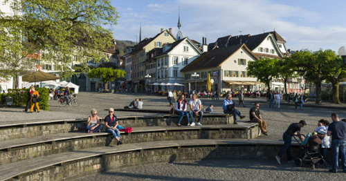 Ansicht Landsgemeindeplatz